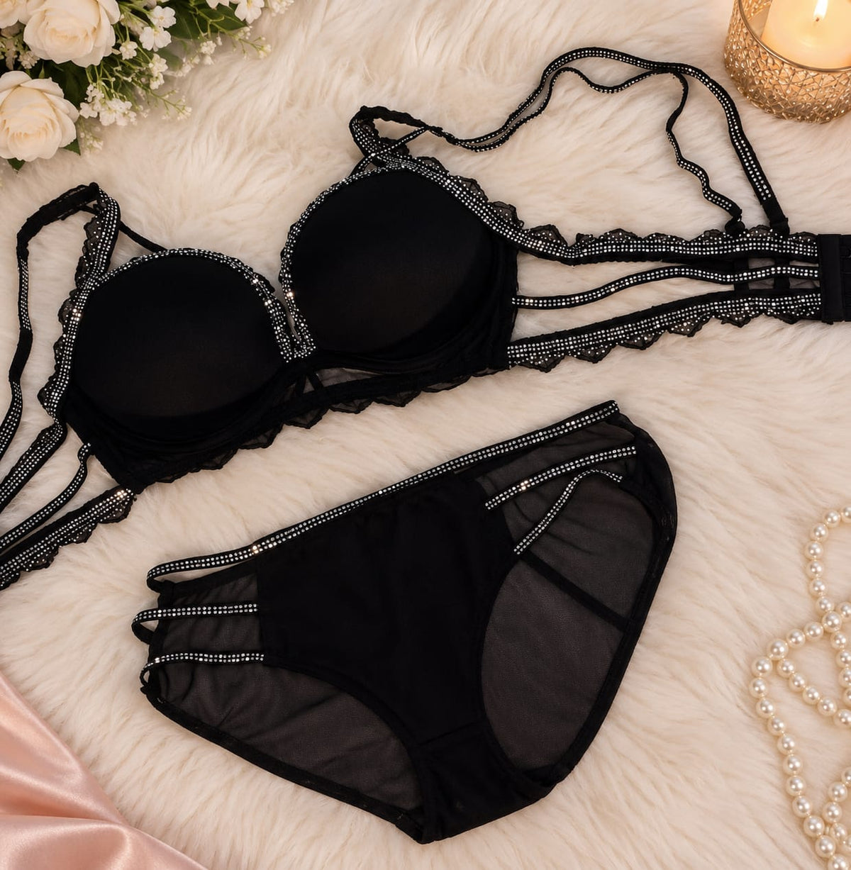 Pack of 3 Bella Lace Comfort Bra