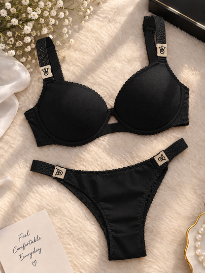 Pack of 3 Emerald Grace™ Luxe Comfort Bra & Panty Set