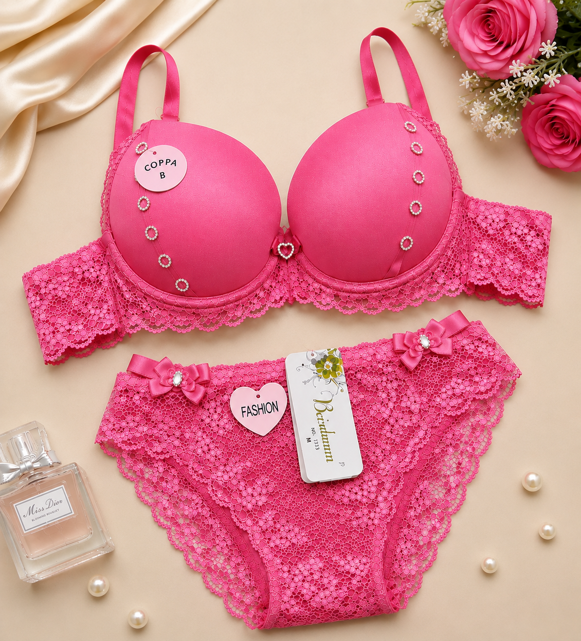 Pack of-3 Nude Blossom Comfort Push-Up Bra