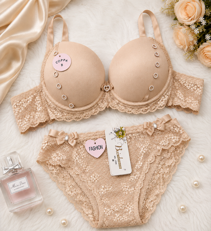 Pack of-3 Nude Blossom Comfort Push-Up Bra