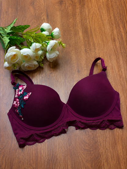 Pack of 3 Sunshine Blossom Push-Up Bra