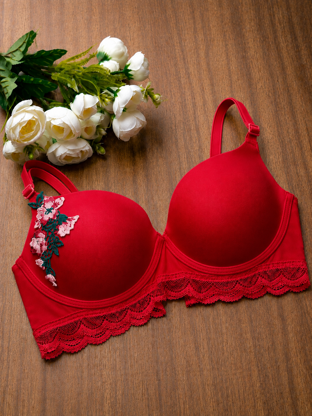 Pack of 3 Sunshine Blossom Push-Up Bra