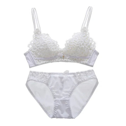 Pack of 3 Floral Design Push-Up Bra