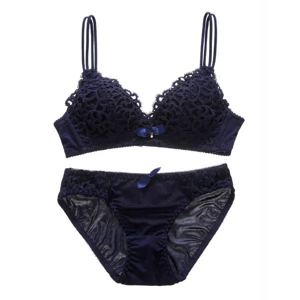 Pack of 3 Floral Design Push-Up Bra