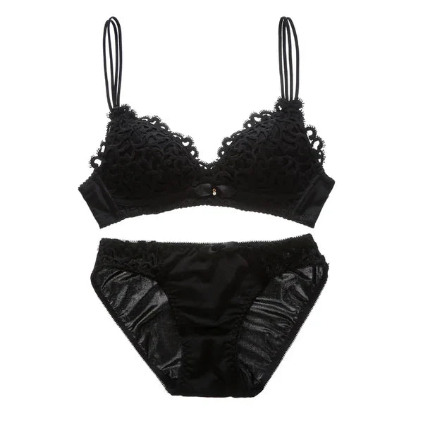 Pack of 3 Floral Design Push-Up Bra